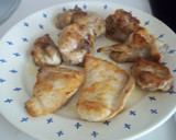 Foto del paso 5 de la receta: Pollo y conejo al curry con judías verdes