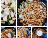 A picture of step 2 of Singhara Salad.