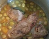 صورة لخطوة 1 من وصفة طاجين القرنون أو الأرضي شوكي بالدجاج والزيتون 🍗🍡