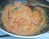 A picture of step 4 of Fish Fillet Shakshuka Style with Pasta.