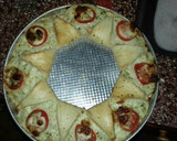 Foto del paso 11 de la receta: Rosca de pollo y salsa blanca con masa para pizza