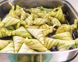 Gambar langkah 8 resipi Ketupat Palas Kelantan.
