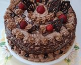 Csokis-krémes torta recept fázis 17 fotója