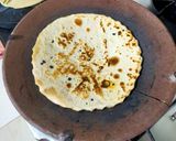 A picture of step 3 of Khoba Roti.