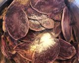 Fogasfilé sült tökön és lila burgonyán recept fázis 1 fotója