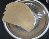 A picture of step 1 of Papad cone chat.