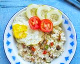 Foto langkah ke 3 dari resep Nasi Besanga Iwak Karing (Nasi Goreng Ikan Asin).