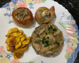 Foto del paso 4 de la receta: Tournedós de cordero con mantequilla aderezada y guarnición de setas