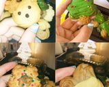 Hình bước làm 4 của món Bánh quy bơ giáng sinh 🎄