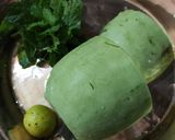 A picture of step 1 of Refreshing Bottle Gourd Juice.
