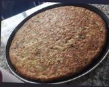 A picture of step 7 of Mega hashbrown.