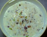 A picture of step 7 of Aloo Kheer.