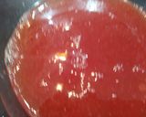 A picture of step 2 of Strawberry sauce.