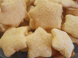 Galletitas de harina de maíz (polenta y mandarina)