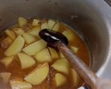 A picture of step 1 of White rice with aloo Ka salan.