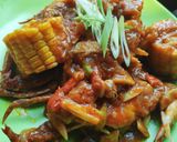 Foto langkah ke 11 dari resep Kepiting Saos Padang.