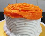 Mango rose cake રેસીપી સ્ટેપ3ફોટો