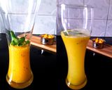 A picture of step 1 of Virgin Mango Mojito Recipe.