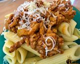 Paradicsomos-tejszínes ragu recept fázis 2 fotója