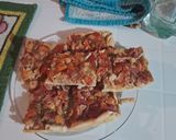 A picture of step 15 of Crispy Chicken Tart with Ham, Cheese, and Carrots.