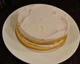 A picture of step 27 of Lemon Layer Cake with Blackberrie Cream Filling and a Lemon Cream Frosting.
