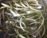 Hình bước làm 1 của món Súp Măng Tây Tôm
