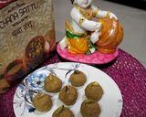 સત્તુ ના લોટ ના લાડુ રેસીપી સ્ટેપ3ફોટો