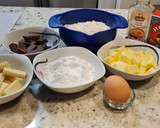 Foto del paso 1 de la receta: Aros de chocolate blanco y chocolate con leche