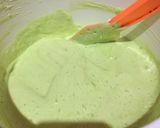 Foto langkah ke 2 dari resep Fluffy Greentea Pancake.