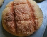 Foto langkah ke 6 dari resep Roti Melon Dorami.
