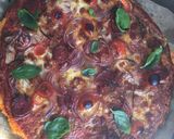 Polenta pizza (gluténmentes) recept fázis 5 fotója
