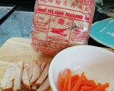 รูปขั้นตอนการทำที่ 1 ของ อาหารเด็ก ผัดหมี่สั้ว โบโลญย่าไก่