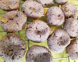 A picture of step 3 of CRANBERRY dessert cookies Keto, Gluten Free, Sugar Free.