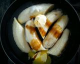Foto del paso 1 de la receta: Guineos de mi tierra en miel de uvas pasas y mantequilla