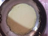 Mango-coconut pancakes