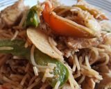 A picture of step 6 of Chicken stir fry.