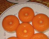 Foto langkah ke 8 dari resep Puding mangga lapis tawar santan.