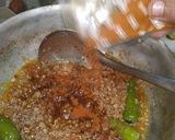 A picture of step 4 of Karahi qeema.