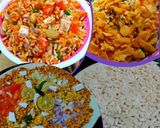 A picture of step 4 of Spicy bhel puri.