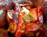 A picture of step 6 of Kothey Momo with Roasted Garlic Tomato Chutney (Veg).
