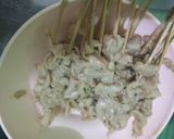 Foto langkah ke 5 dari resep Sate jamur.