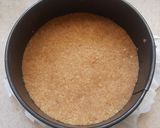 عکس مرحله 2 از دستور چیز کیک بادام زمینی رژیمی