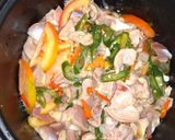 Foto langkah ke 3 dari resep Tumis ampela buncis rice cooker simpel.