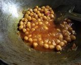 A picture of step 2 of Ghugni chaat.