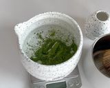 Foto langkah ke 1 dari resep Ice Matcha Latte Premium Ceremonial Grade.