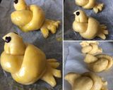 Foto del passaggio 5 della ricetta Colombine pasquali di pan brioche dolce