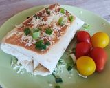 Mexikói burrito recept fázis 8 fotója