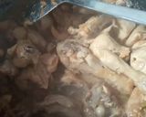 A picture of step 5 of Chicken pulao.