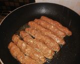 A picture of step 1 of Beef kabab.