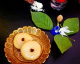 A picture of step 4 of Cashew Mawa Peda.